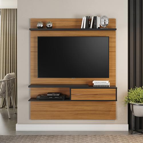 Aspen Two-Tone Wall TV Unit, pre-assembled wall-mounted TV stand, fully assembled and delivered nationwide
