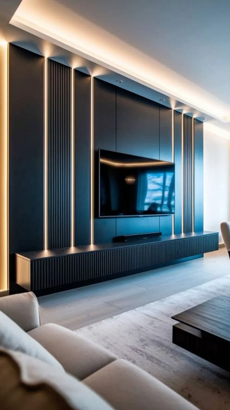 Signature Executive Floating Wall TV Unit, executive wall-mounted TV unit by TVStands.co.za, South Africa